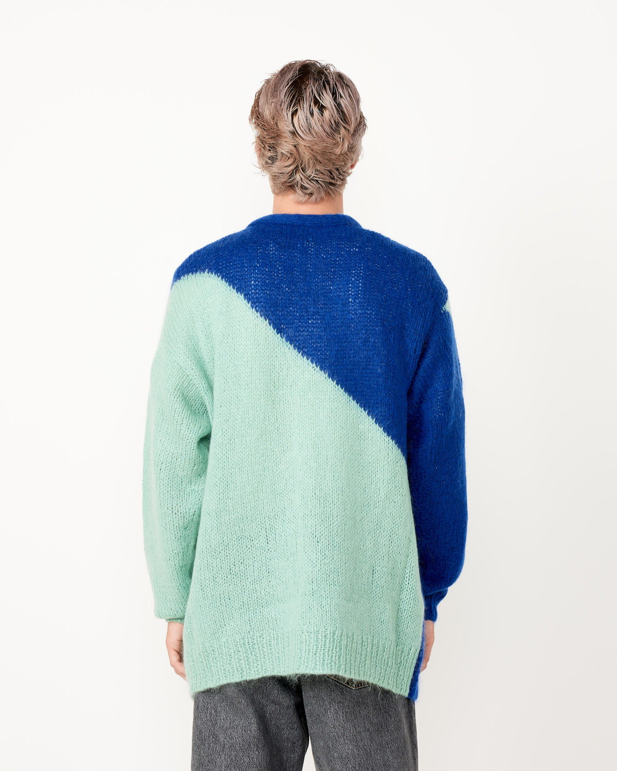 お徳用 NOMA t.d モヘアニットカーディガン Hand-Knit | www