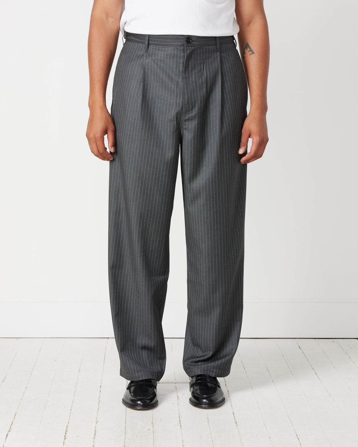 Stussy Striped Volume Pleated Trouser 32-