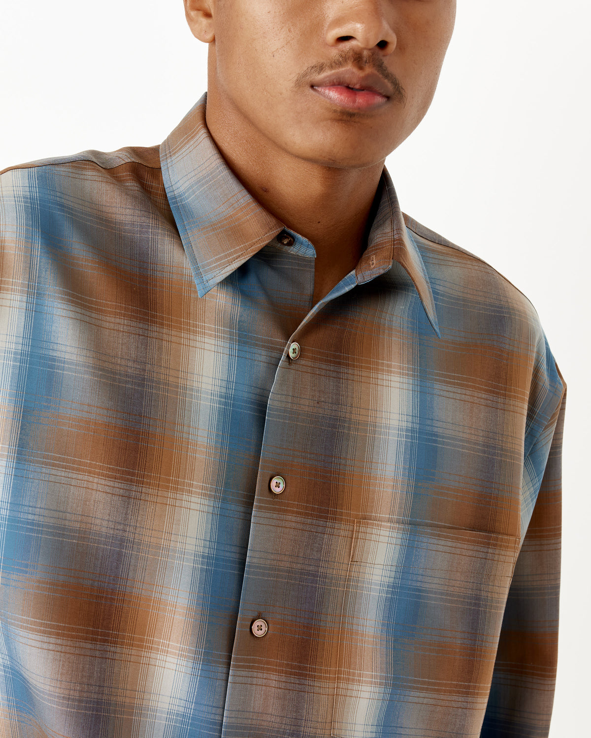 Check Out Our Exciting Line of Super Light Wool Check Shirt Auralee .  Unique Designs You'll Never Find Anywhere else