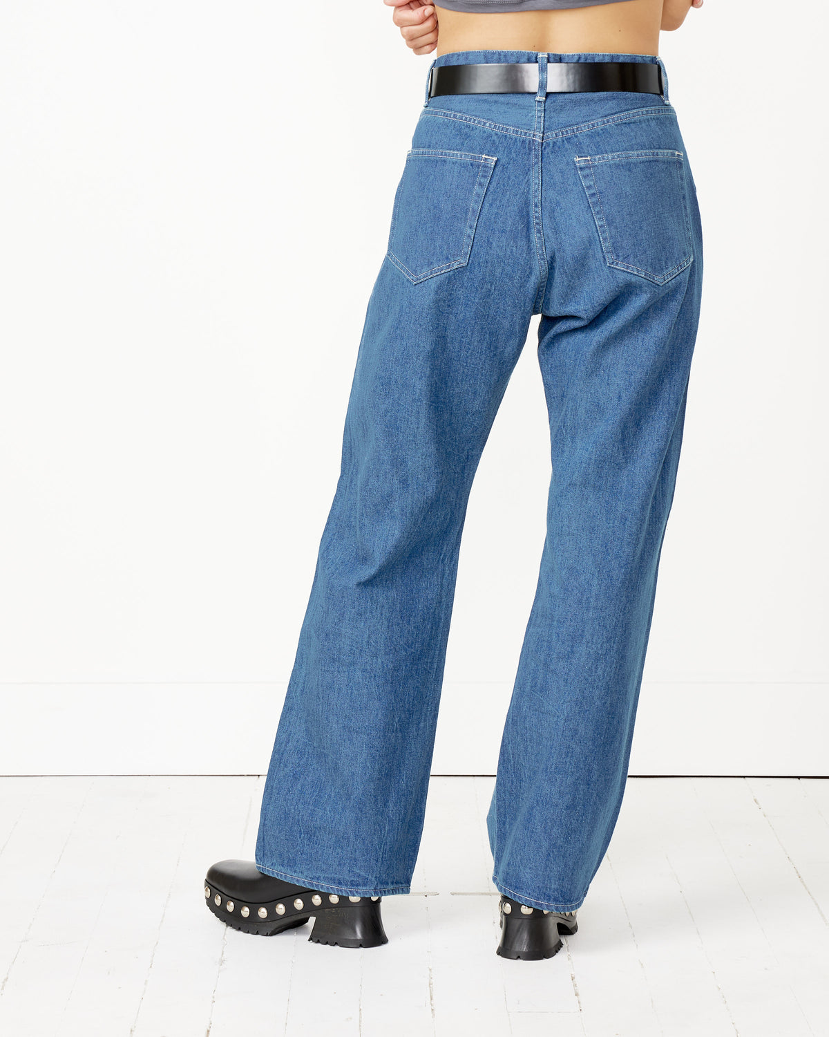 Shop for your entire family at Selvedge Light Denim Pants Auralee