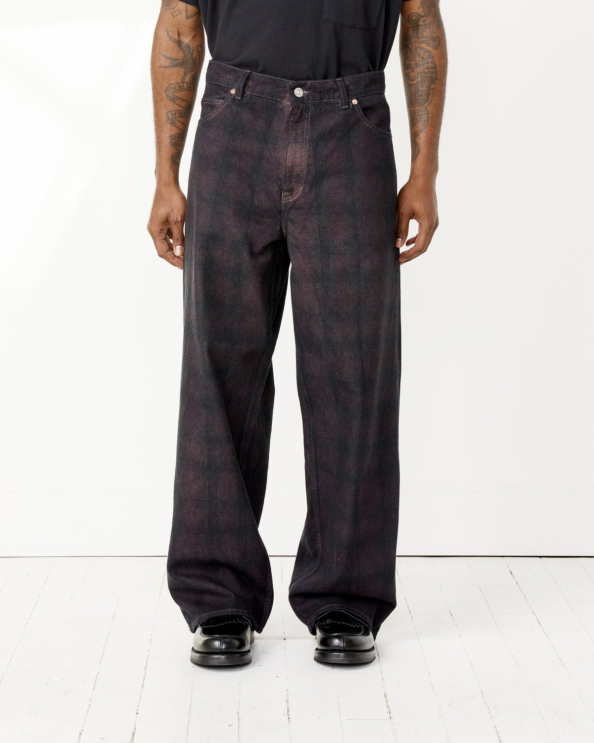 Vast Cut in Overdyed Big Lumbercheck Print Our Legacy We'll work